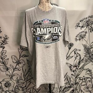 Reebok NFC Philadelphia Eagles Champions tee. Sz L